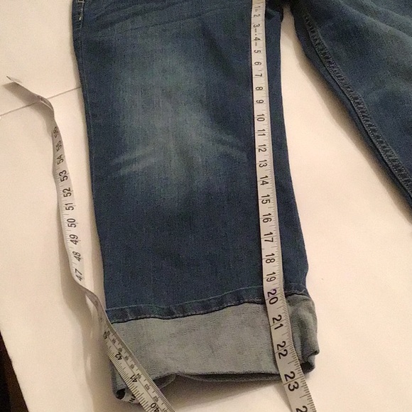 BANANA REPUBLIC BLUE WASH DENIM JEANS SZ 27/4 - Picture 9 of 12